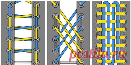 25 лучших способов быстро и оригинально завязать шнурки на кроссовках