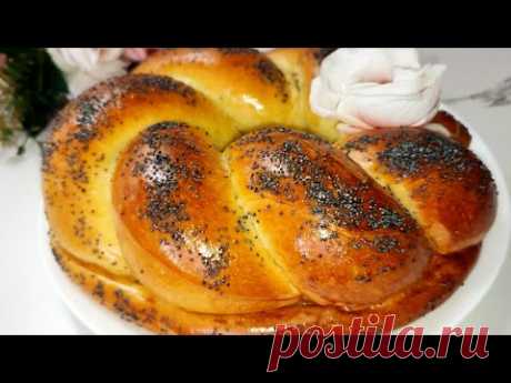 КАЛАЧ Который ПОЛУЧИТСЯ У ВСЕХ! Сладкая Сдобна Выпечка. Просто и Вкусно