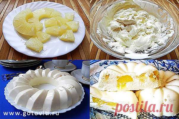 БЛАНМАНЖЕ ТВОРОЖНОЕ. - Готовить Вкусно (ツ)