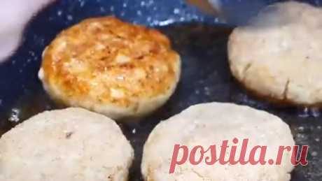 Не совсем обычные котлеты, но очень вкусные и сочные