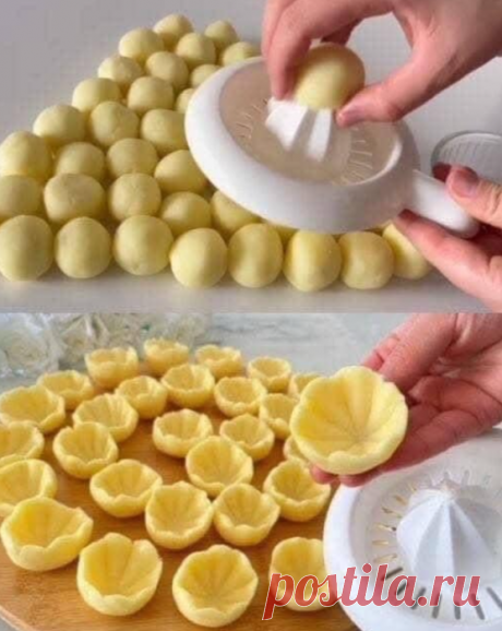 Простой и вкусный рецепт приготовления хрустящих корзиночек