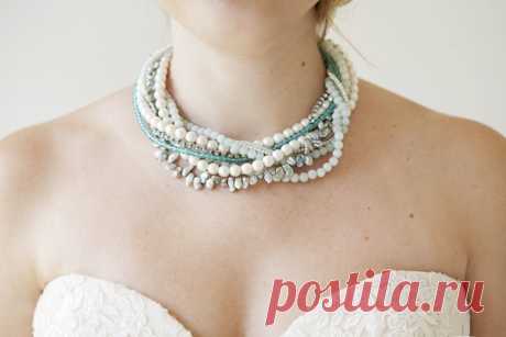 How to make a gorgeous statement necklace!
