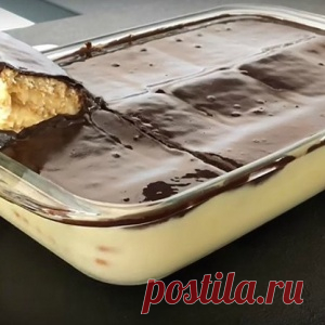 Очень вкусный торт без выпечки «Нежность» - МирТесен