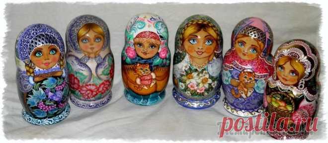 Мои русские матрешки...