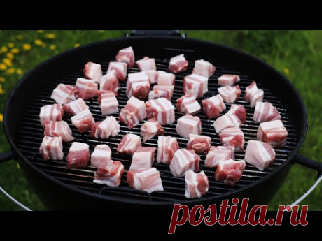 СВИНАЯ ГРУДИНКА НА ГРИЛЕ. МЯСО ТАЕТ ВО РТУ. - YouTube