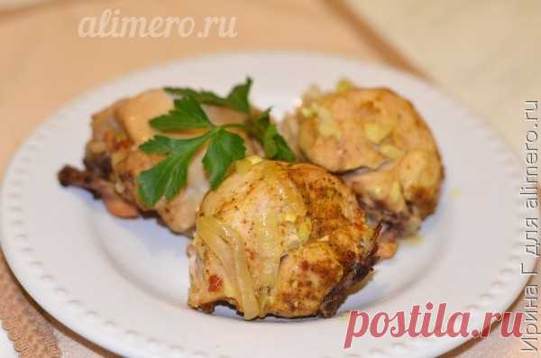 Курица, запеченная в пакете