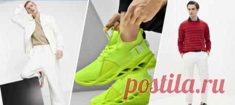 Костюмы будто с чужого плеча, кислотные оттенки, шорты-бермуды и не только.