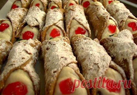 Вершина насладжения! Канноли — вкусный десерт из Сицилии — Фактор Вкуса