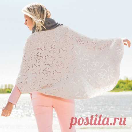 Изысканный шраг крючком