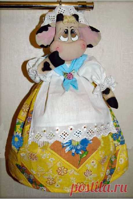 Выкройка игрушки Корова &quot;Настурция&quot; (ссылка)