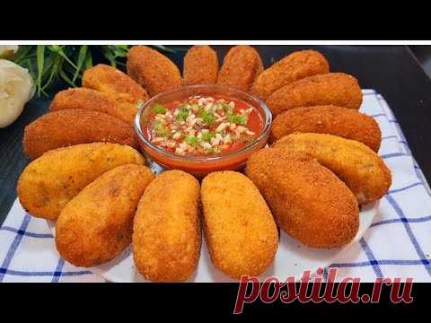 РЕЦЕПТ ИЗ СТАРОЙ БАБУШКИНОЙ ТЕТРАДИ👵 Без Муки❗Даже остыть не успеет! Вкуснятина из обычной картошки!