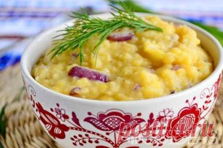 Гороховая каша в мультиварке