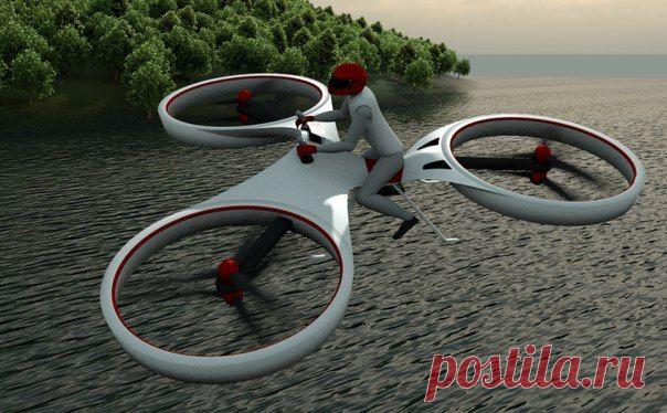 Flike: персональный летательный аппарат с электрическим приводом / Интересное в IT