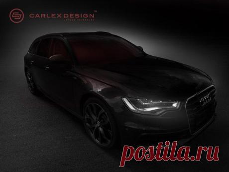 Роскошный салон Audi A6 Avant Quattro S line от Carlex Design / Только машины