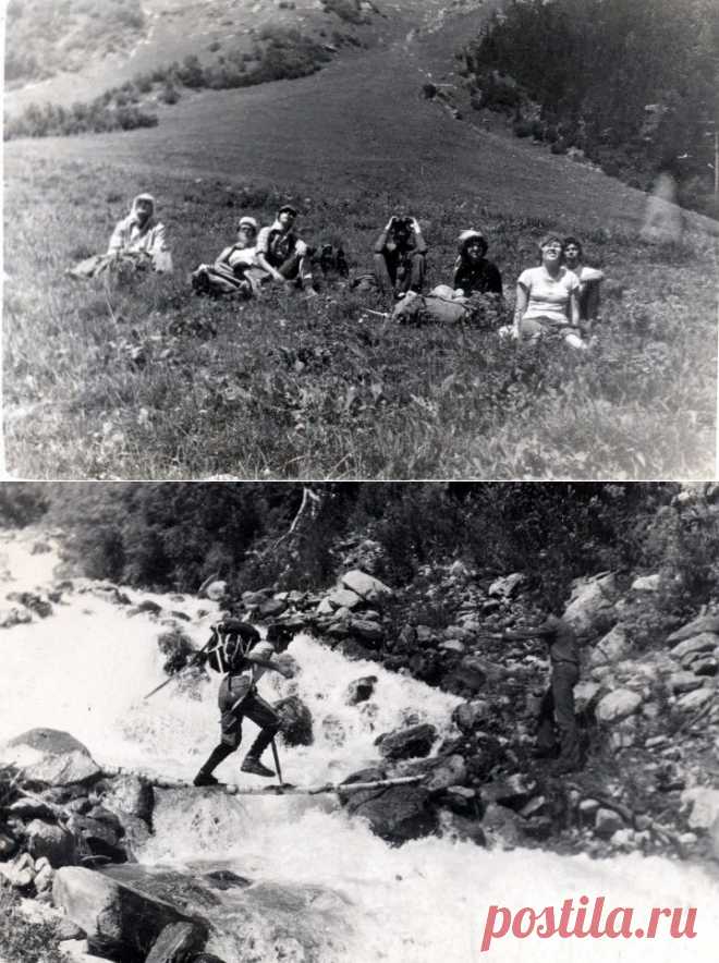 (+1) - Старая фотография 1.Учебный поход школы горной подготовки Ленинского района Москвы в 1981 году | ЛЮБИМЫЕ ФОТО