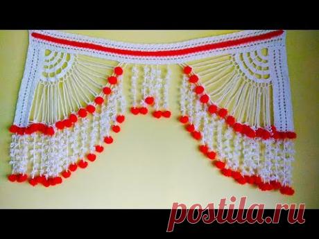 NEW LONG TORAN | CROCHET | HINDI - Занавеска