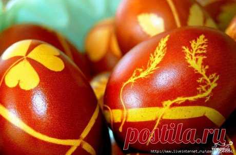 22 рецепта КРАШЕНЫЕ ЯЙЦА