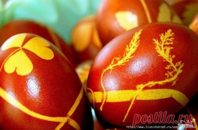 22 рецепта КРАШЕНЫЕ ЯЙЦА