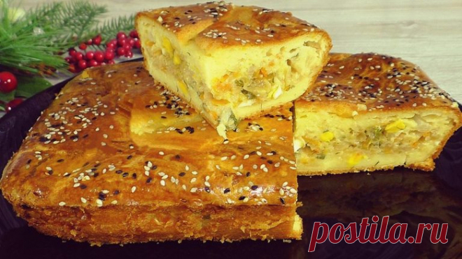 Заливной пирог с капустой: рецепт выпечки на скорую руку. Получается всегда вкусно!