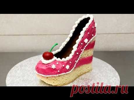 Shoe Cake Idea - How To Make by CakesStepbyStep