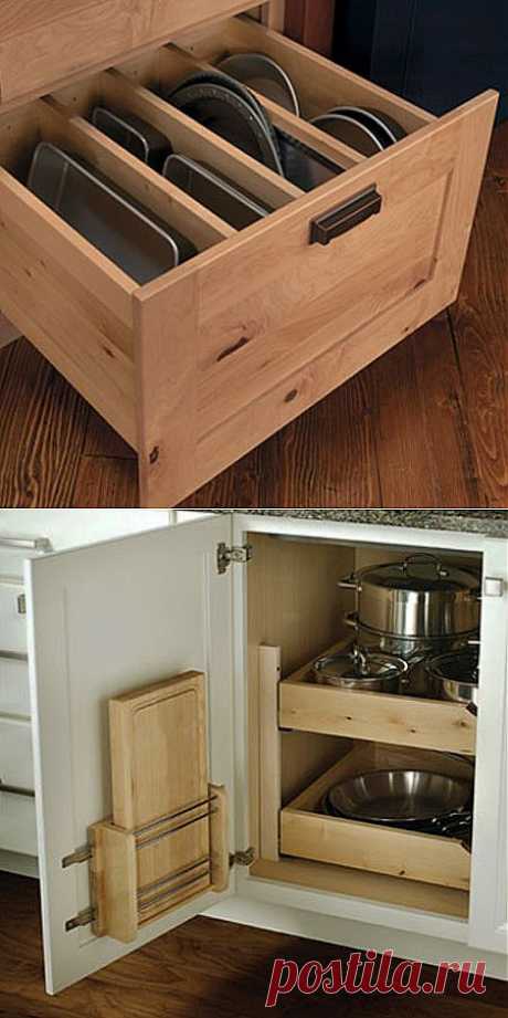 Как разместить посуду в кухонном шкафу | Идеи для кухни