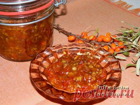 Облепиховое варенье с грецкими орехами | Ваши любимые рецепты