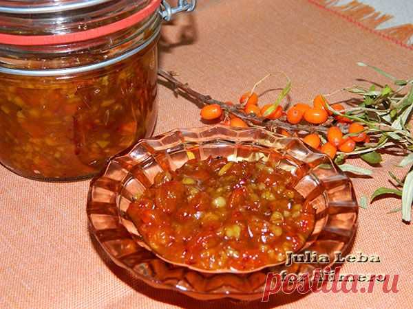 Облепиховое варенье с грецкими орехами | Ваши любимые рецепты