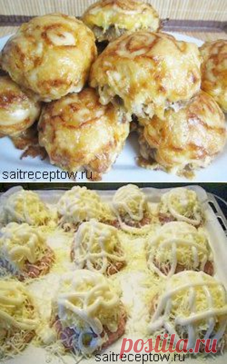 Котлеты под шубой | Сайт рецептов

    1 кг мясного фарша
    2 небольшие луковицы
    4 сырые картофелины
    5 варёных яиц
    200 грамм сыра твёрдого сорта
    перец молотый, соль
    майонез