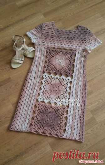 .. Какая пряжа и номер крючка? Оригинал платья в СМ уже был опубликован не так давно - схема и описание. К сожалению, ссылку не могу найти. Очень понравилось именно это исполнение. здесь крупно https://m.ok.ru/