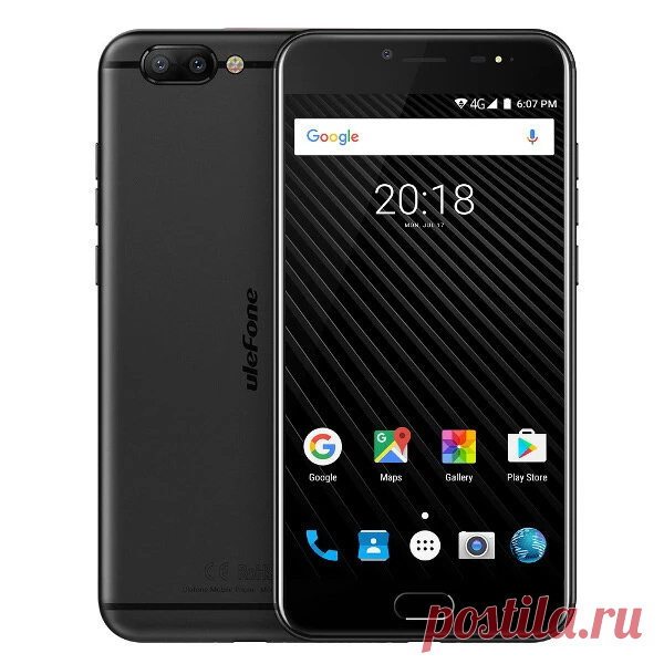 Ulefone t1 global version 5.5 inch 6gb ram 64gb rom mtk helio p25 octa core 4g smartphone