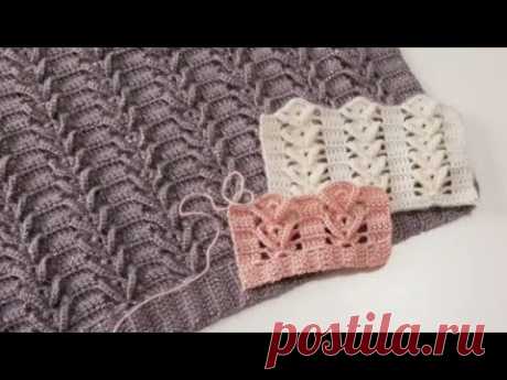 Balık Kılçığı Yelek Modeli &amp; Tığ işi Çeyizlik Yelek Modelleri