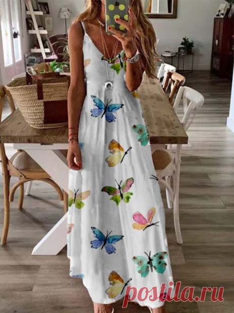 Printed Boho Sleeveless Dresses is fashionable and cheap, come to Anniecloth to find out about the Clothing