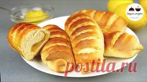 Вкуснейшие БУЛОЧКИ с заварным кремом рецепт с фотографиями