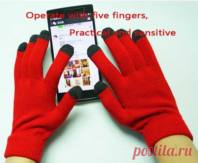 Aliexpress.com : Buy Women Men Touch Screen Soft Cotton Winter Gloves Warmer Smartphones black or red from Reliable smartphone watch suppliers on The perfect pair | Alibaba Group