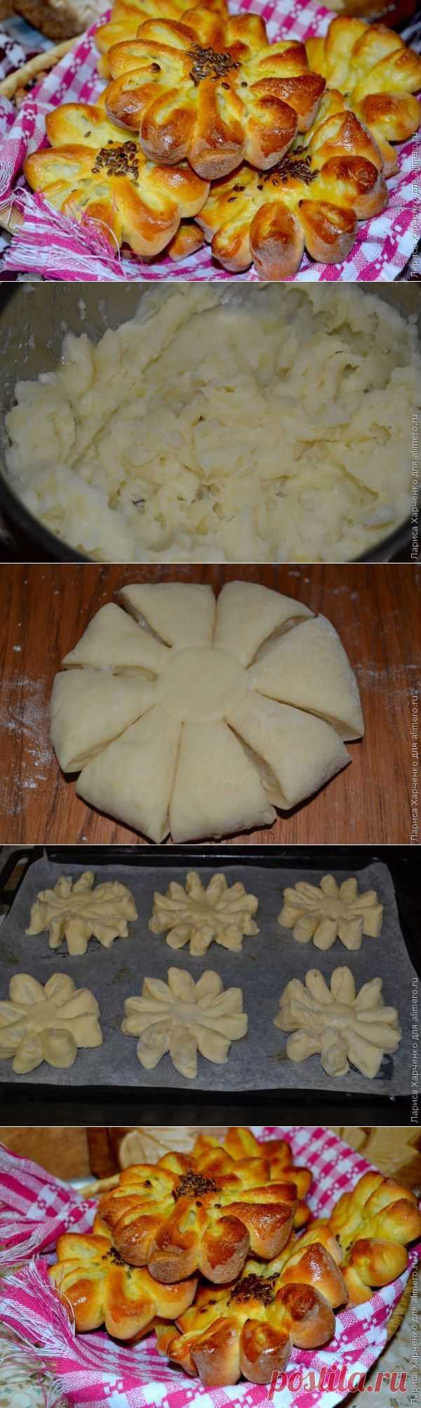 Картофельные цветочки