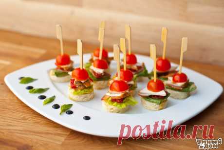 10 ВКУСНЕЙШИХ РЕЦЕПТОВ КАНАПЕ! Сохраните, чтобы приготовить все!