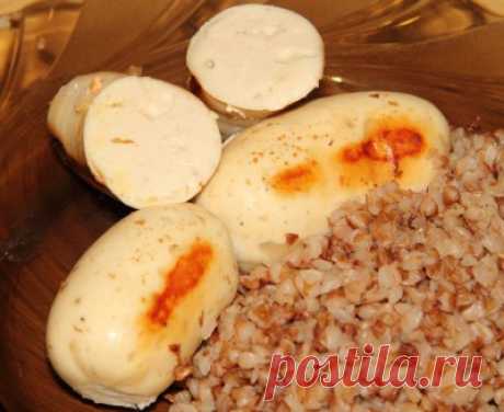 Сардельки куриные домашние : Вторые блюда