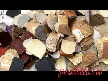 Чтобы желания исполнялись, сошьем коврик из чешуи Золотой рыбки DIY мастер класс
