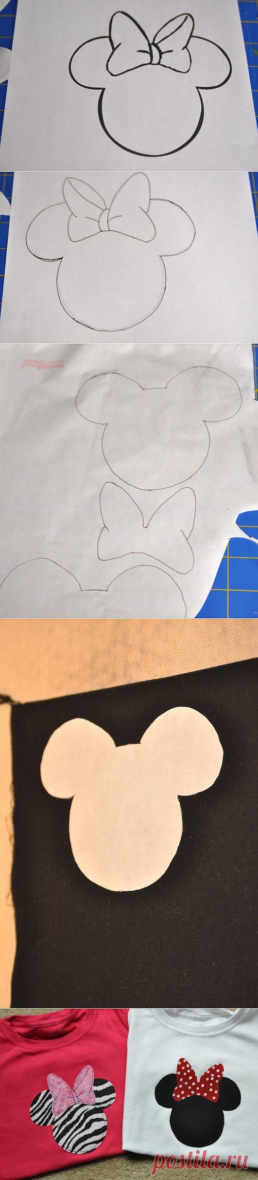 Minnie Mouse Applique Tutorial | Dixie Mango