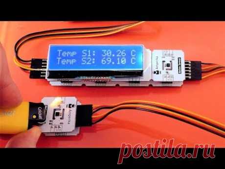 Высокоточные термометр и гигрометр в цифровом метеосенсоре для Arduinio. Железки Амперки