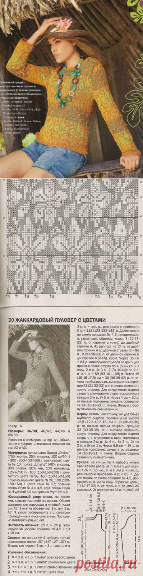 Пуловер жаккардовый verena 2010-02