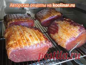 Копчёная свиная вырезка или Пятачок добегался ! ! ! .