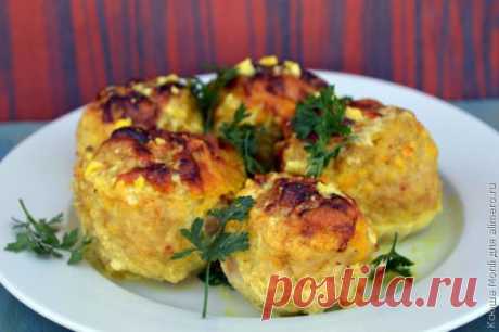 Мясные сырные шарики в духовке | Ваши любимые рецепты