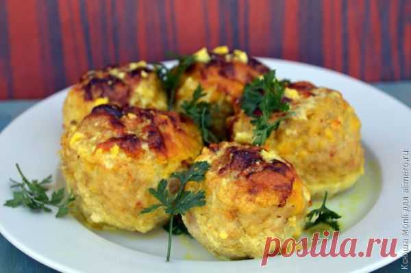 Мясные сырные шарики в духовке | Ваши любимые рецепты