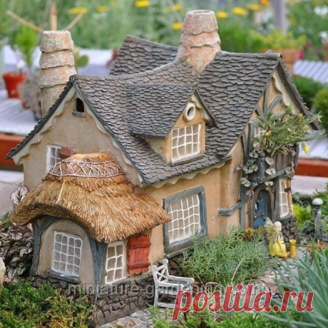 ​Сказочные домики из глины: красивые идеи