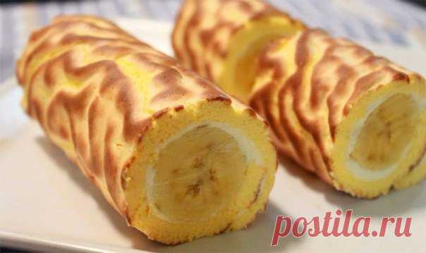 Быстрый творожный рулет к чаю - вкусное и полезное лакомство для всей семьи!