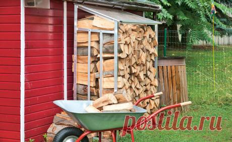 Поленница своими руками — Дом и Сад