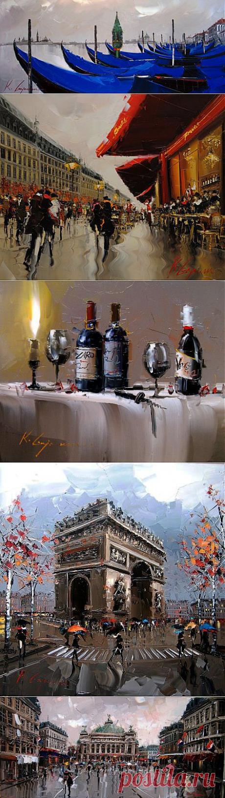 Мастихин. Ливийский художник Kal Gajoum | Usenkomaxim.ru