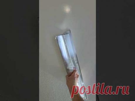 ЗЕРКАЛО ИЗ ШПАКЛЁВКИ! 😁 #ремонтквартир