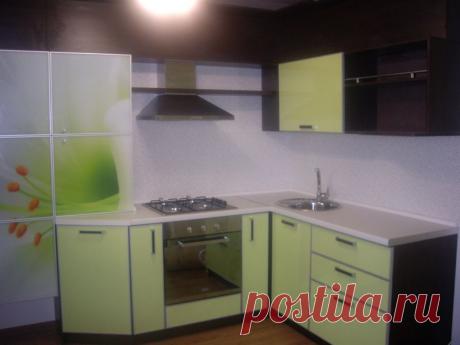 Портфолио - Кухни - &quot;Цветочный сатин&quot; - Мебель